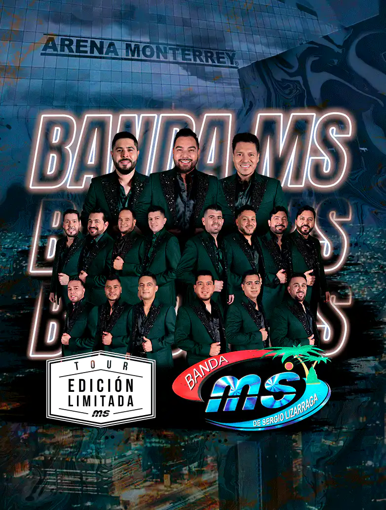 Banda MS EDICIÓN LIMITADA Tour Poster 2026
